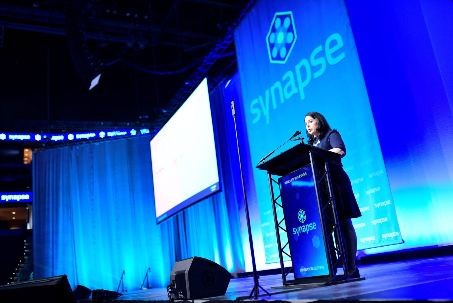 Lakshmi Shenoy on Synapse Florida Summit mainstage in 2019