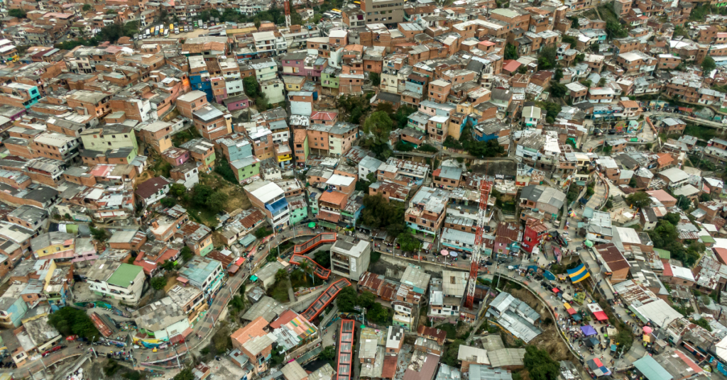 Combatting Narco-terrorism with Advanced Intelligence Tools 2 Combatting Narco-terrorism with Advanced Intelligence Tools: What Is Narco-Terrorism? Image of Medellin Comuna 13