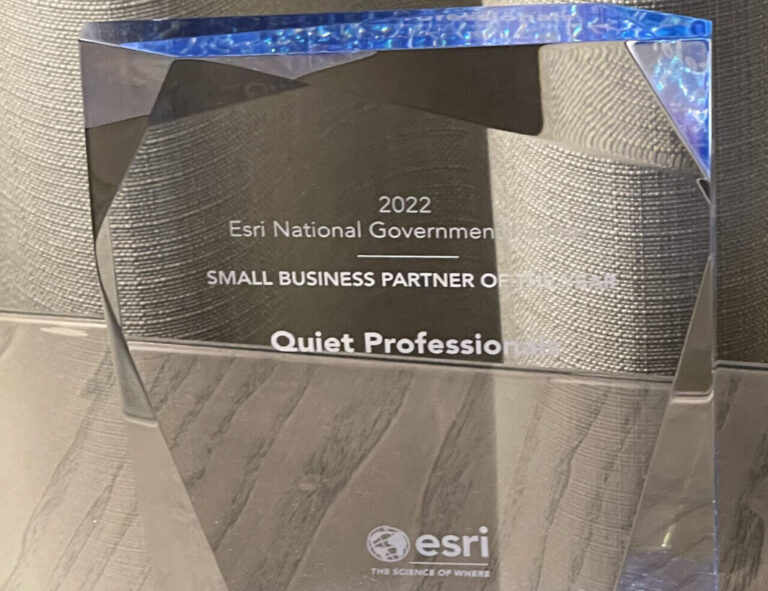 Esri Partner Conference 2022 Award Image